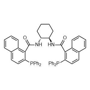 (1R,2R)-(+)-1,2-二氨基環(huán)己烷-N,N′-雙(2-苯基膦-1-萘?；?